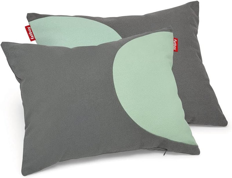 Fatboy Pop Throw Pillow | Water and dirt repellent | Designed for indoor use | Designed by Carole Baijings | Removable machine washable cover | 100% Cotton | 50x37x5 cm - Matcha - Image 3